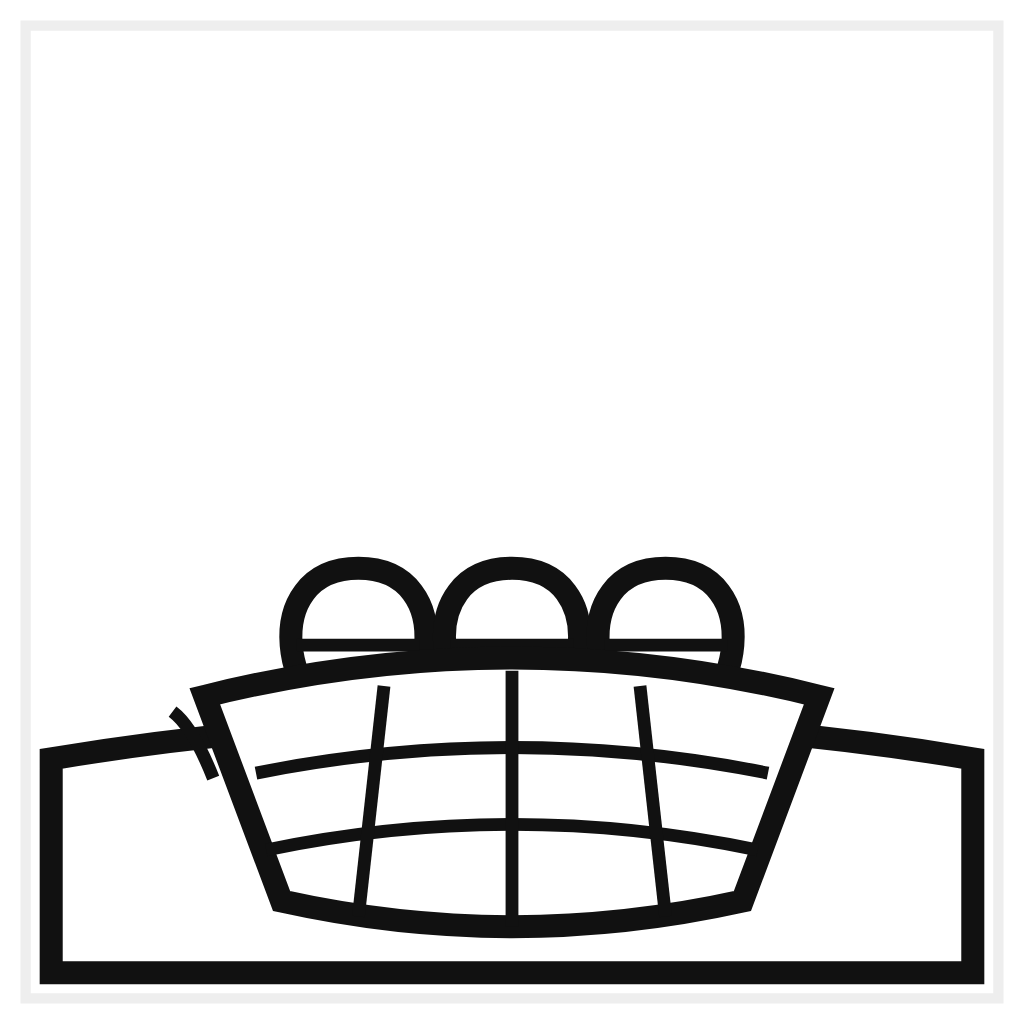 Kitten in a Basket coloring page - free printable outline