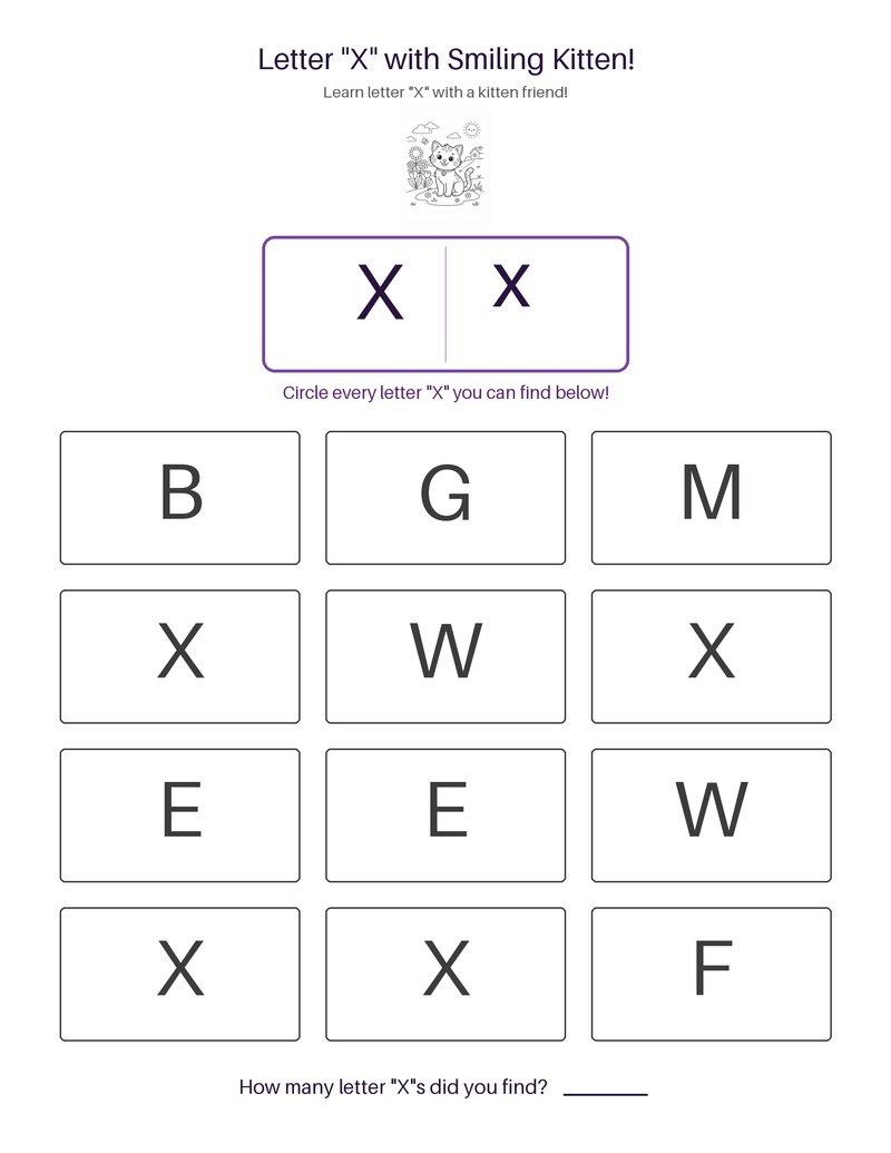 Smiling Kitten abc set preview