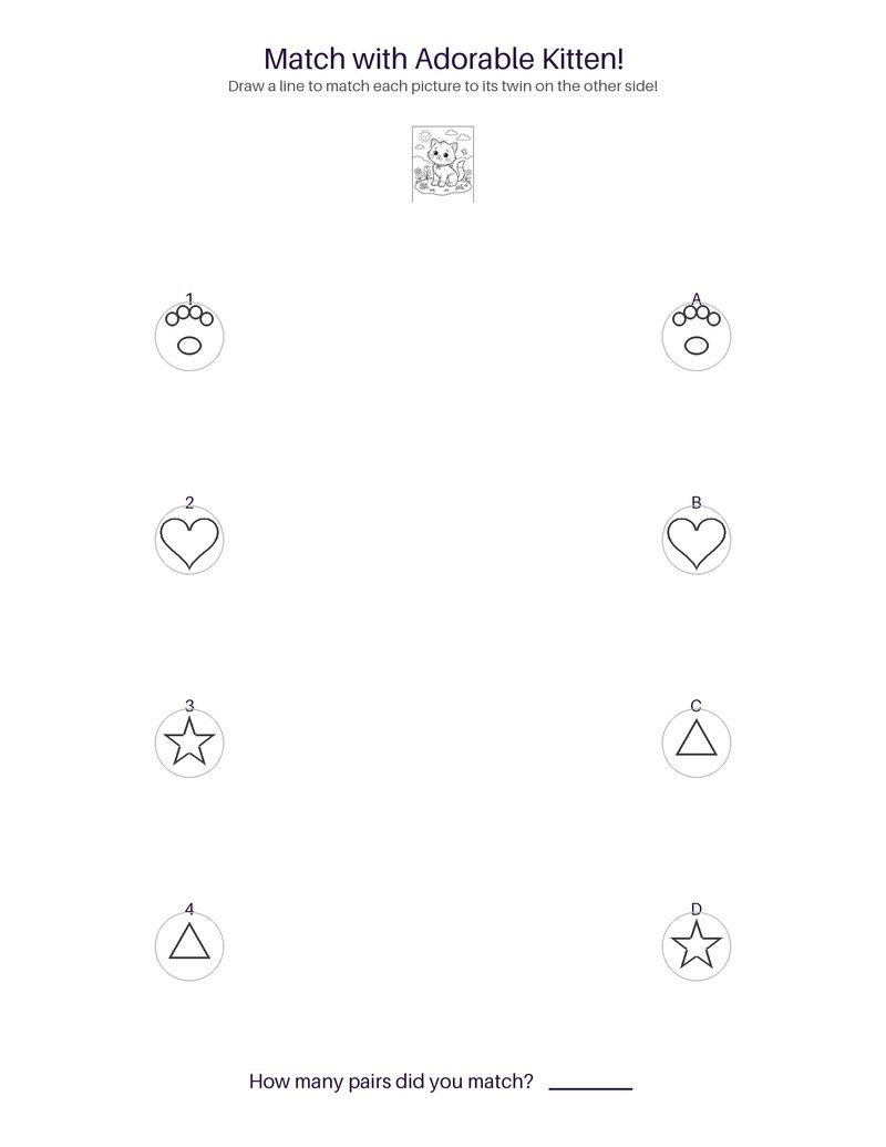 Adorable Kitten matching set preview